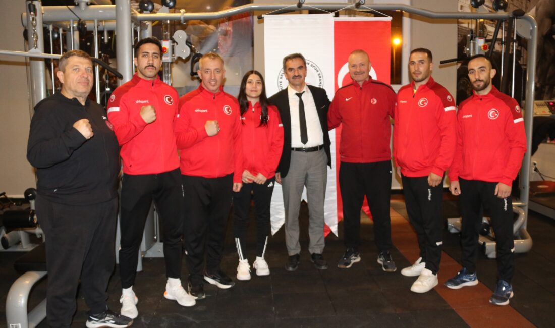 Savate Combat Dünya Şampiyonası’na katılacak Savate Milli Takımı’nın Çankırı’nın Orta ilçesindeki