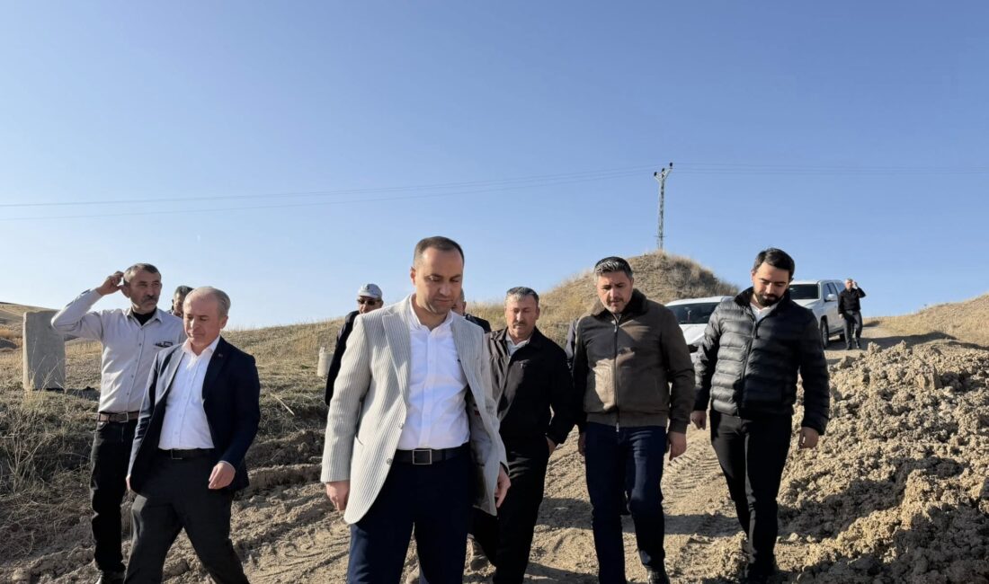 AK Parti İl Başkanı Koray Erdoğan, 26 köye su sağlayan