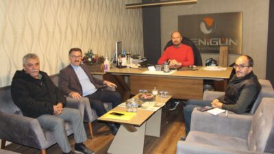 İYİ Parti Çankırı İl Başkanı İbrahim Doğu ve yönetim kurulu