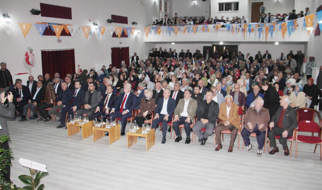AK Parti Genişletilmiş İl Danışma Meclisi toplantısında bir konuşma yapan