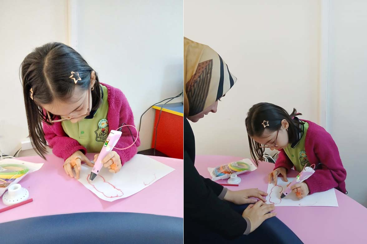 Okul Vitrinleri Projesi kapsamında Muazzez Ser-Ved Amaratoğlu Ortaokulu ile Refik