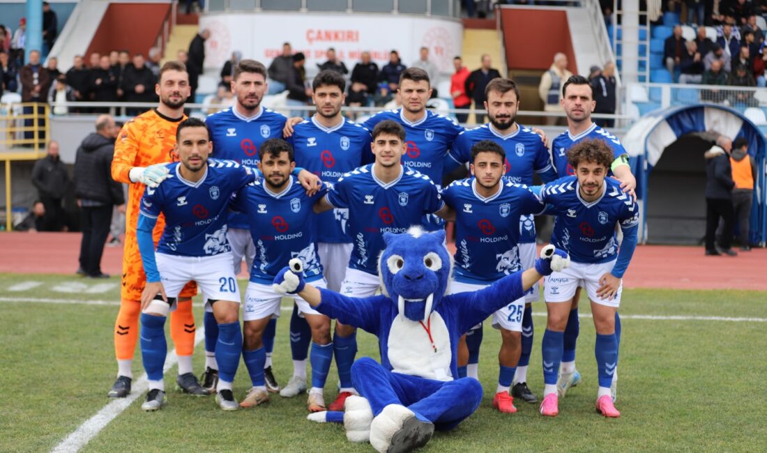 Çankırı Futbol Kulübü (FK) deplasmanda 1930 Bafra Spor’u 3-1 mağlup