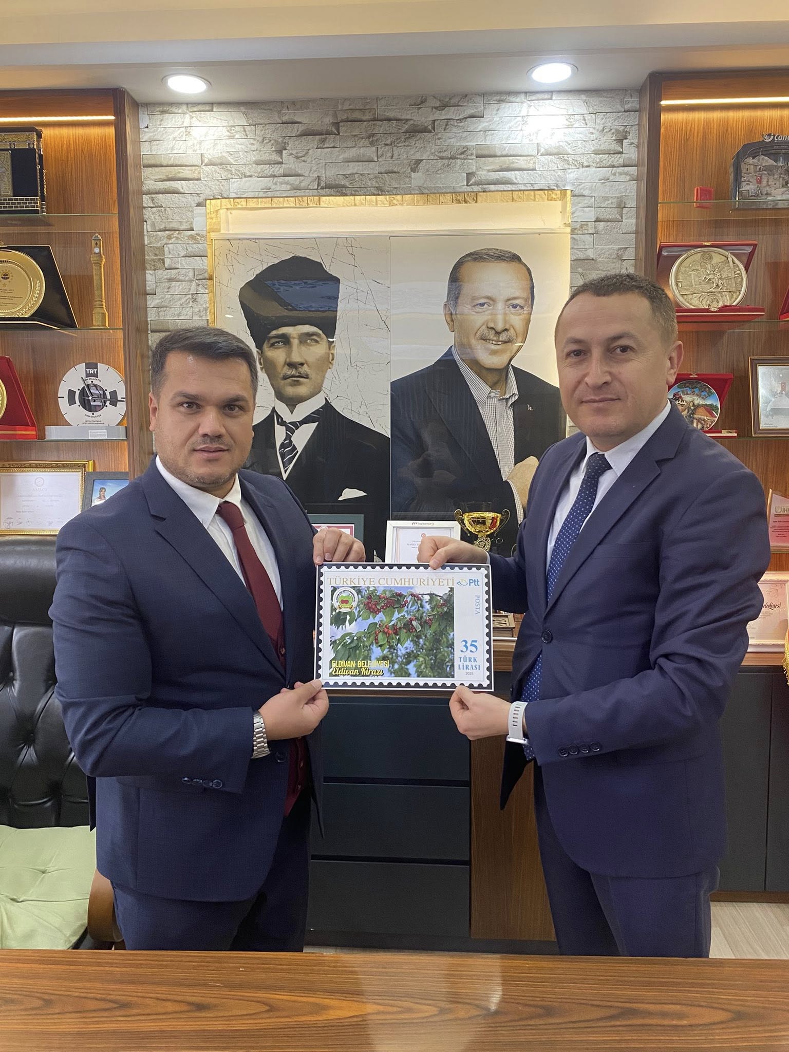 Çankırı’nın Eldivan ilçesini tanıtan “Eldivan temalı posta pulları” tedavüle sunulmak