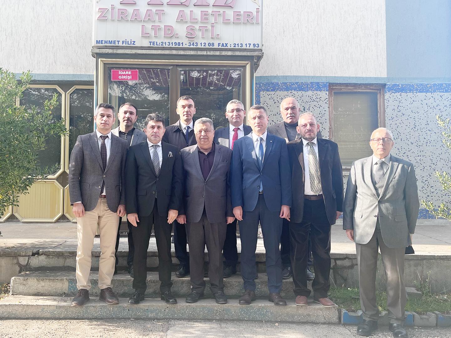 KOSGEB İl Müdürü Cengiz Uğur, Korgun Organize Sanayi Bölgesinde, Korgun