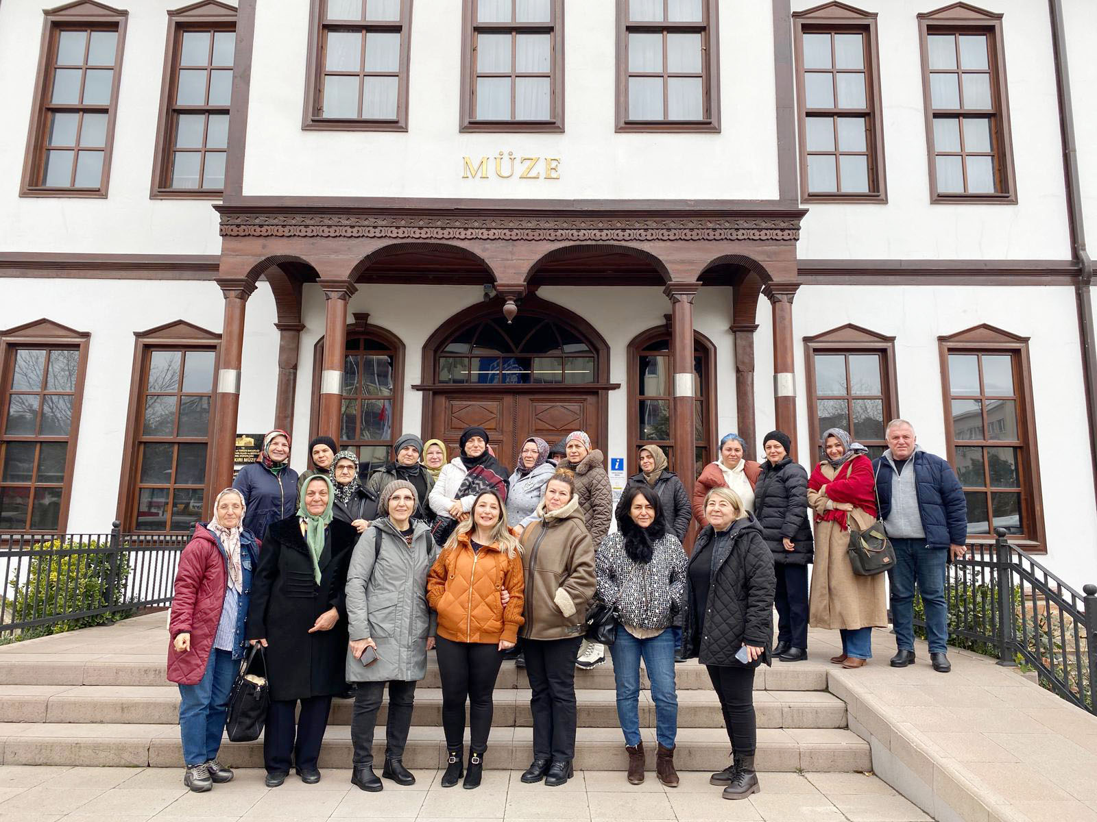 Samsun’dan hafta sonu için Çankırı’ya gelen 30 kişilik ziyaretçi kafilesi,