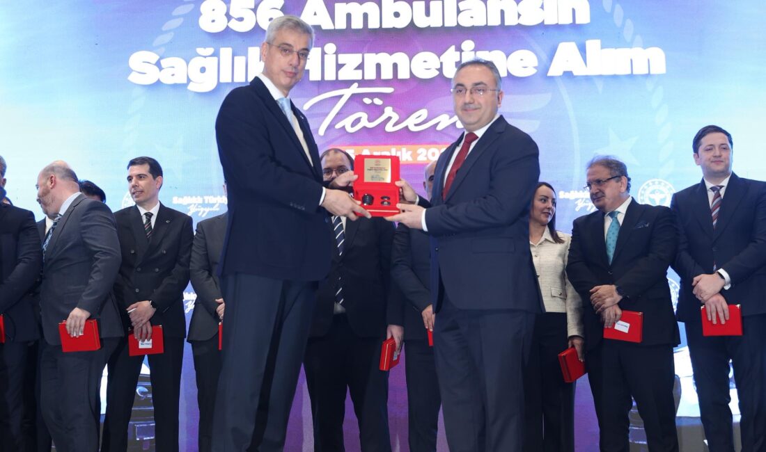 İlimize 2 yeni ambulans tahsis edildi Sağlık Bakanı Prof. Dr. Kemal Memişoğlu’nun teşrifleriyle, 856 ambulansın sağlık