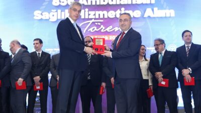 Sağlık Bakanı Prof. Dr. Kemal Memişoğlu’nun teşrifleriyle, 856 ambulansın sağlık
