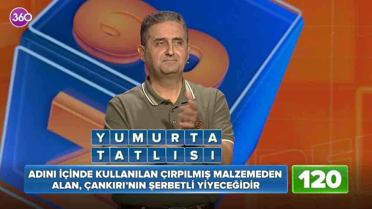 360 TV kanalında Alper Ateş’in sunuculuğunu yaptığı “Ben Bilirim” yarışmasında