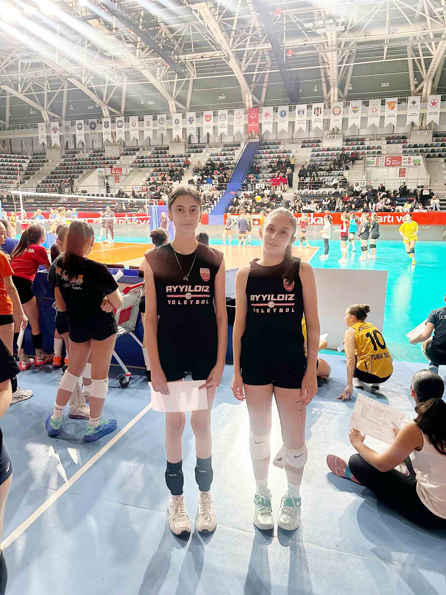 Çankırı Ayyıldız Spor Kulübü’nün altyapısında yetişen sporcular Zeynep Beren Baş