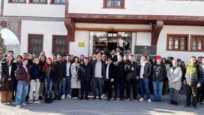 Çankırı Karatekin Üniversitesi (ÇAKÜ) Turizm Fakültesi Turizm Rehberliği Bölümü öğrencileri,