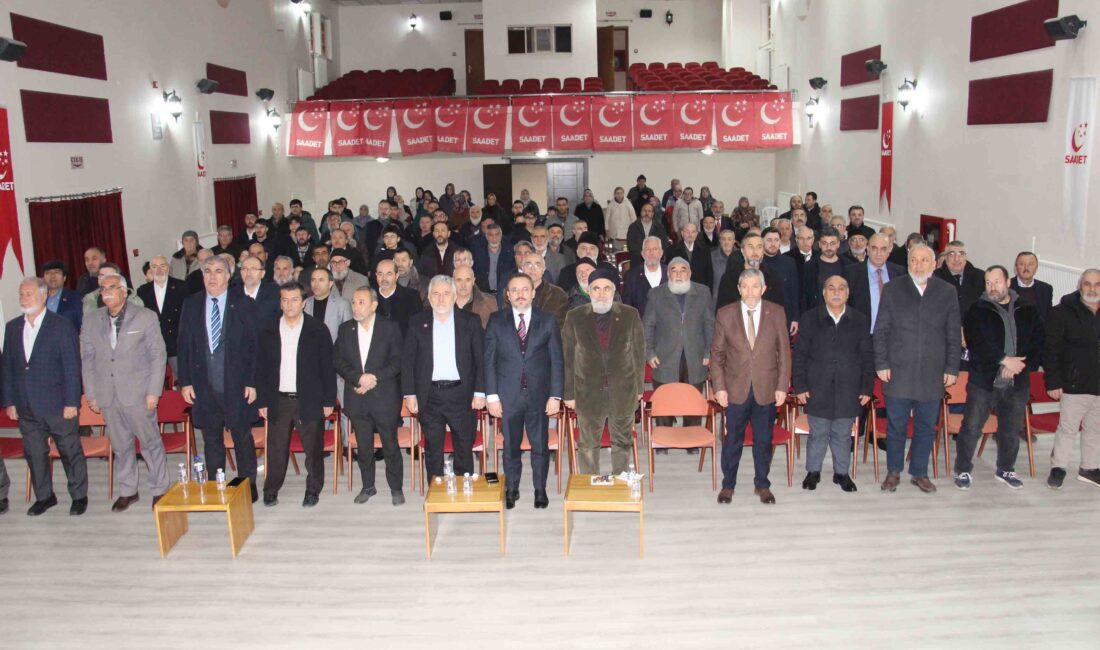 Çankırı Saadet Partisi Genişletilmiş İl Divan toplantısı bugün saat 11:00’de