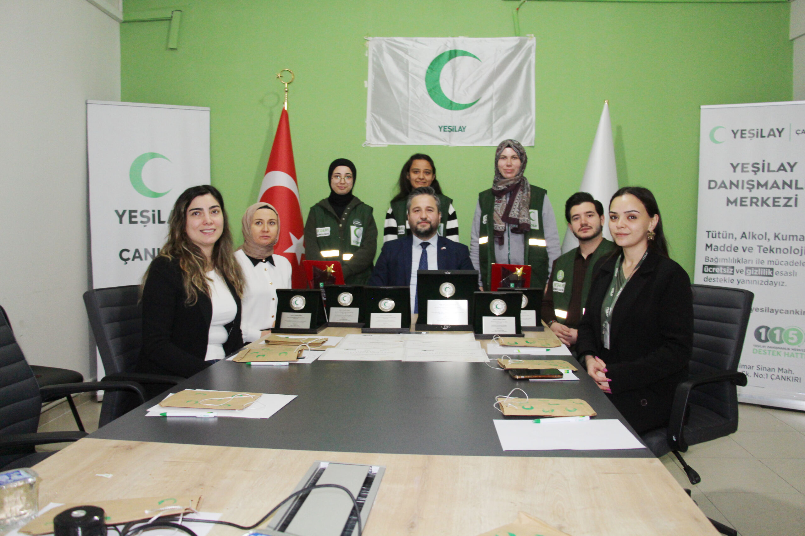 Türkiye Yeşilay Cemiyeti Çankırı Şube Başkanı İsmail Özcan, göreve geldiği