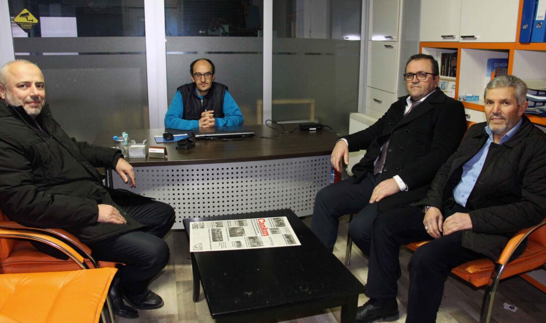 Saadet Partisi’nden gazetemize ziyaret Saadet Partisi İl Başkanı Nevzat Açıkgöz, Merkez İlçe Başkanı Bahattin