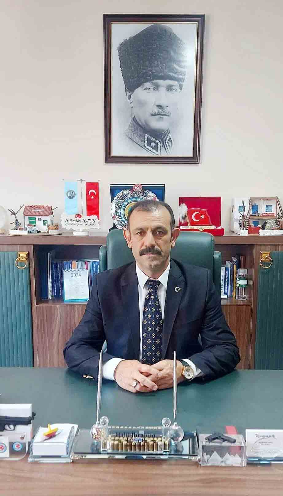 TÜRK-İŞ Çankırı İl Başkanlığına Petrol-iş Şube Başkanı Halil İbrahim Topcu