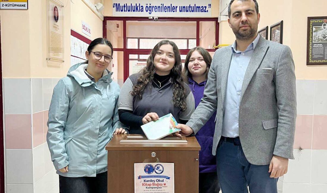 “Okulumuzun Kalbi Kütüphaneler” Projesi Kitap Bağışıyla Sürüyor Millî Eğitim Bakanlığı Ortaöğretim Genel Müdürlüğü tarafından liselerde hayata geçirilen