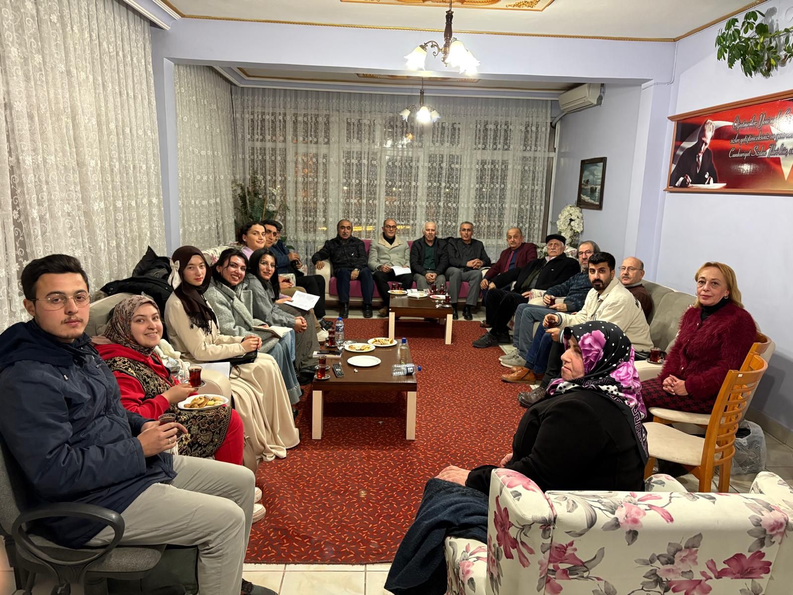 Çankırı Yazarlar ve Sanatçılar Derneği (ÇAYASAD)’ın “Şiir Akşamları” buluşması tüm