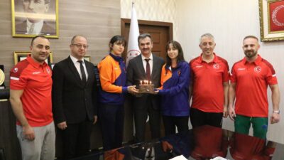 Çankırı Gençlik ve Spor İl Müdürü Sadık Ak’a desteklerinden dolayı