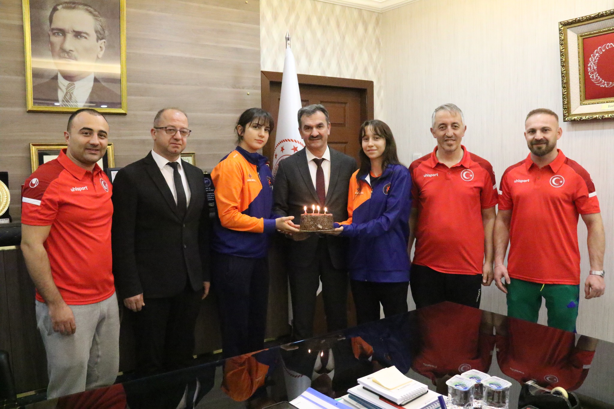 Çankırı Gençlik ve Spor İl Müdürü Sadık Ak’a desteklerinden dolayı