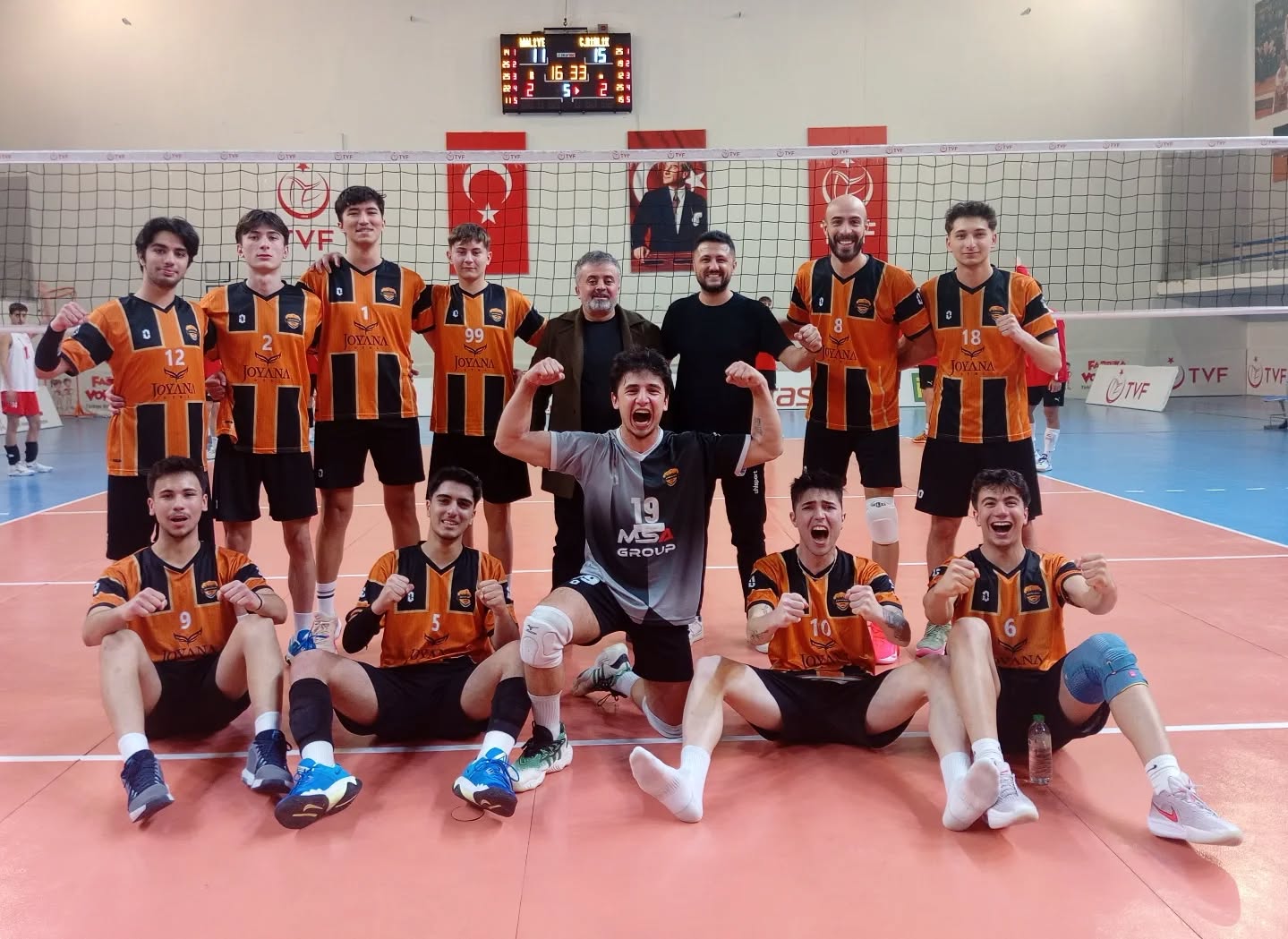 Türkiye Voleybol Federasyonu 2. Lig Erkekler 3. Grupta mücadele veren
