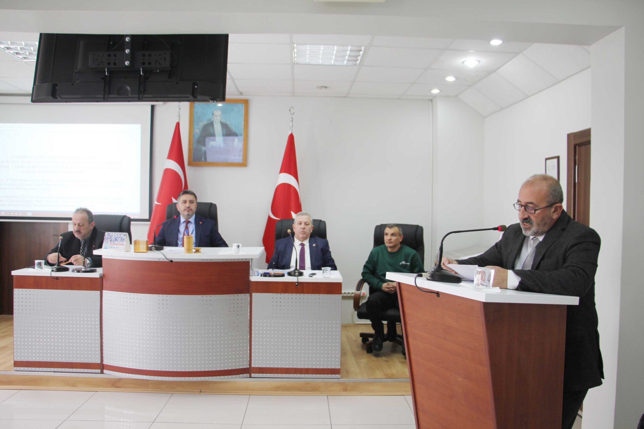 İl Genel Meclisi Ocak ayı birleşimlerinin 3. toplantısında umuma açık