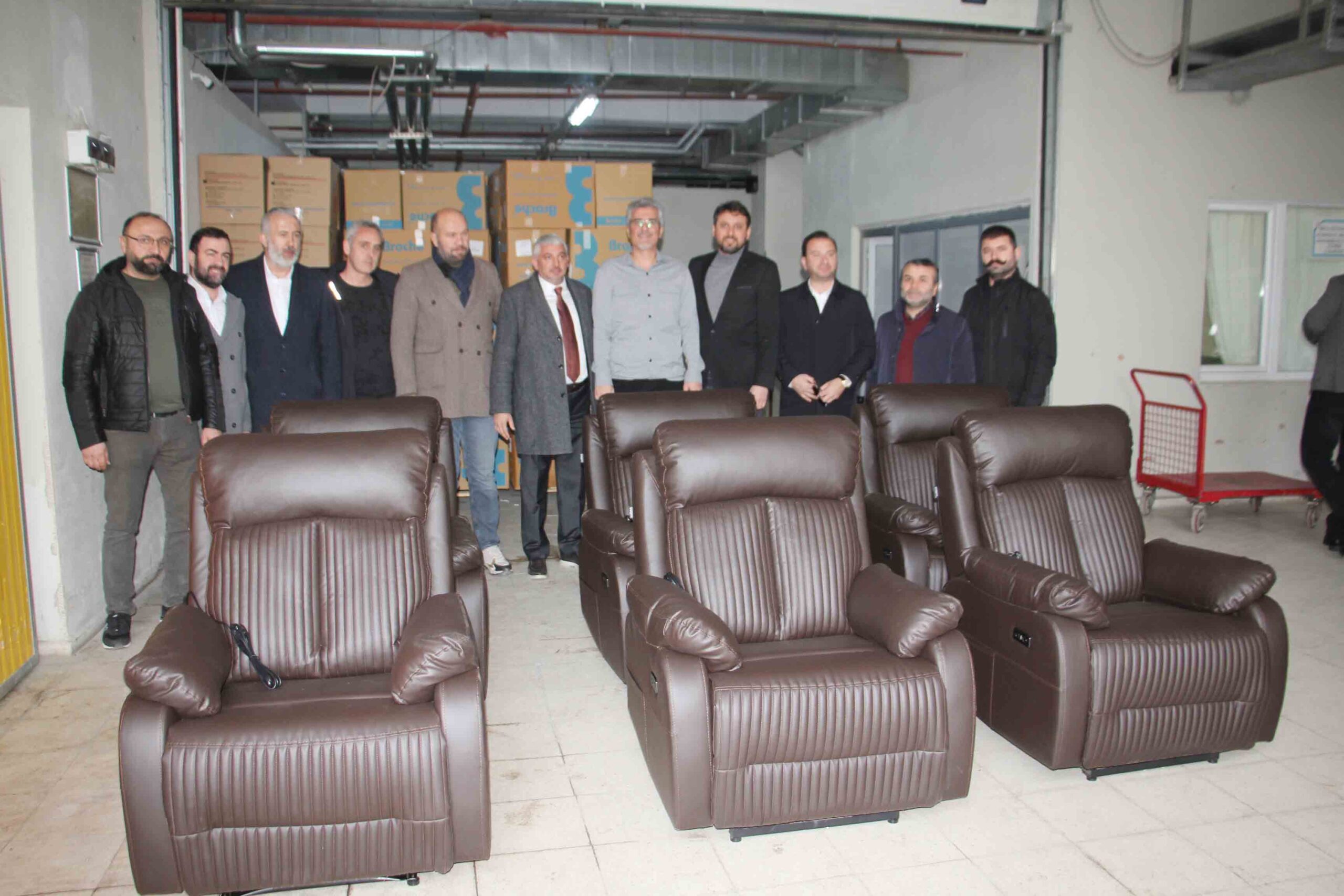 Çankırı Sanayici İş Adamları Derneği  tarafından Çankırı Devlet Hastanesine kemoterapi
