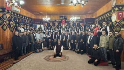 Çankırı Oğuz Boyları Yaren Derneği Ekibi Reisi Cemalettin Ceyhan ve