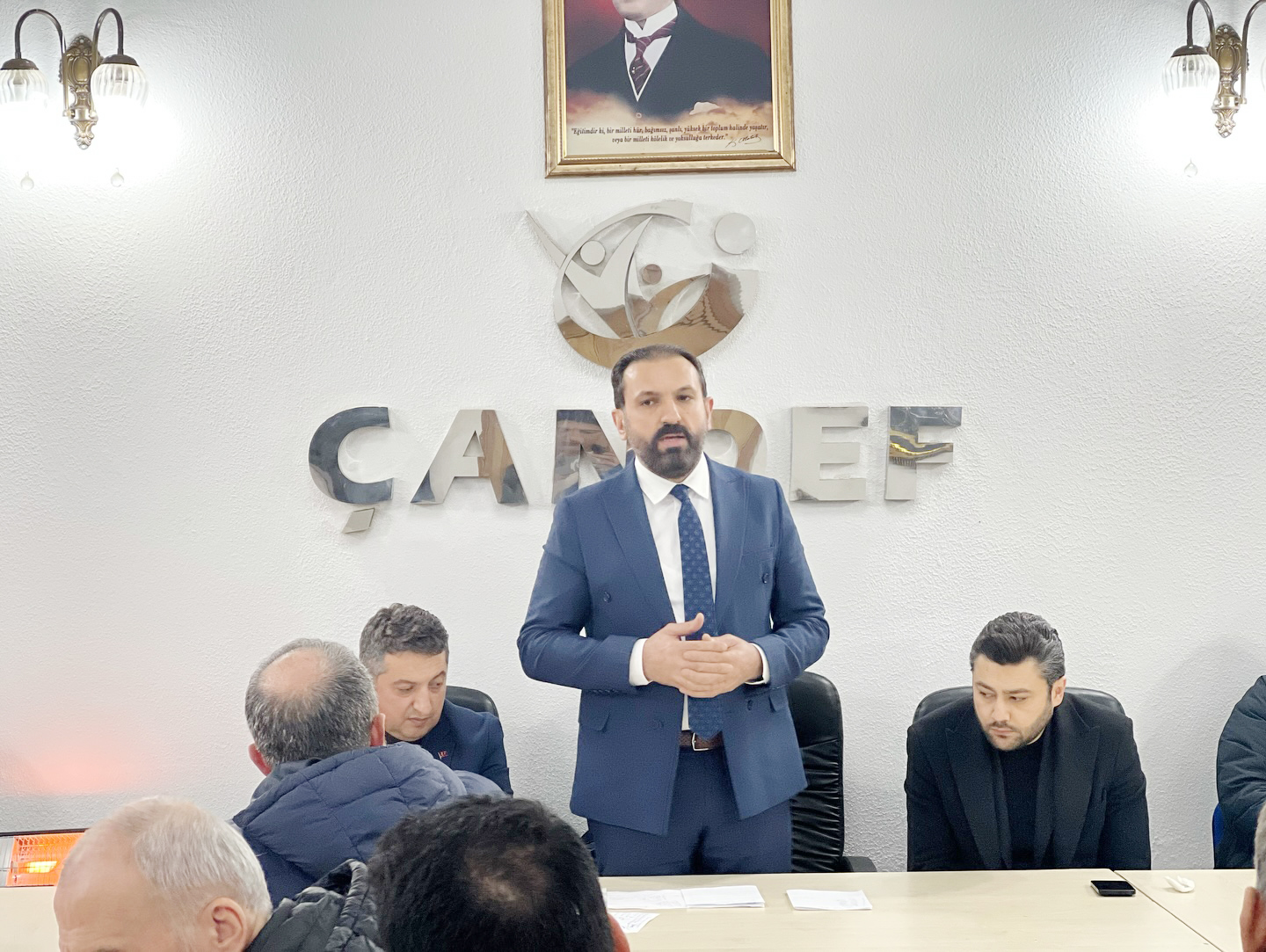 İstanbul Çankırı Dernekler Federasyonu (ÇANDEF) 2026 yılının ilk toplantısını yaptı.