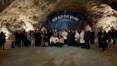 Samsun’dan hafta sonu tatili için Çankırı’ya gelen 70 kişilik ziyaretçi