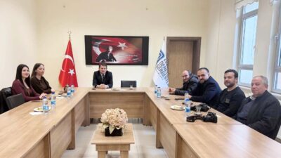 Çankırı Denetimli Serbestlik Müdürü Fatih Murat, basın mensuplarını ağırladı. Samimi