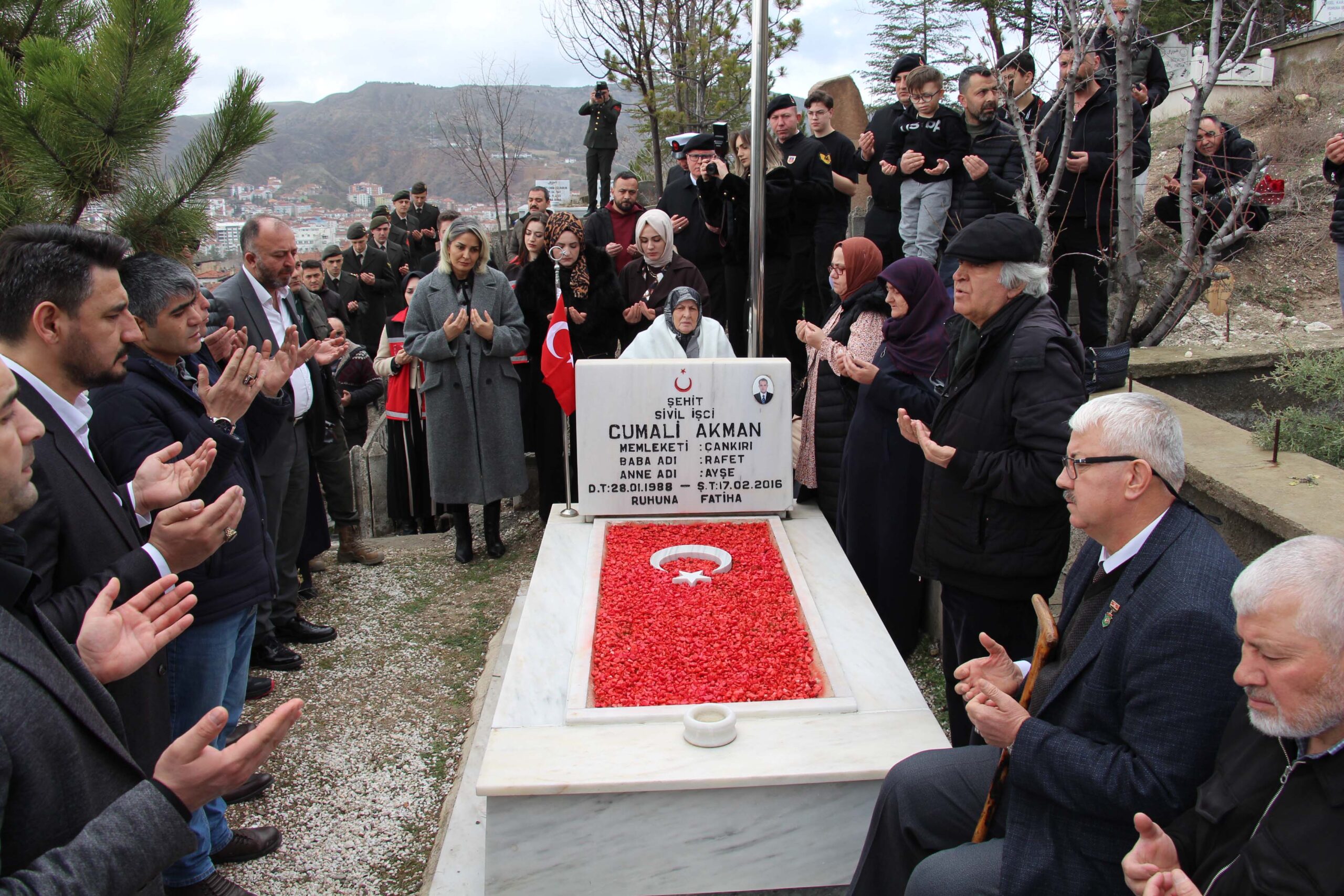 ANKARA’da 17 Şubat 2016 tarihinde düzenlenen terör saldırısında şehit düşen