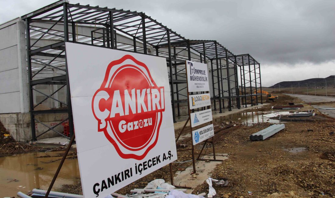 120 Milyon TL’lik Çankırı Gazozu Fabrikası üretime başlamak için gün sayıyor Çankırı Orta Organize Sanayi Bölgesi’nde çalışmaları devam eden yaklaşık 120
