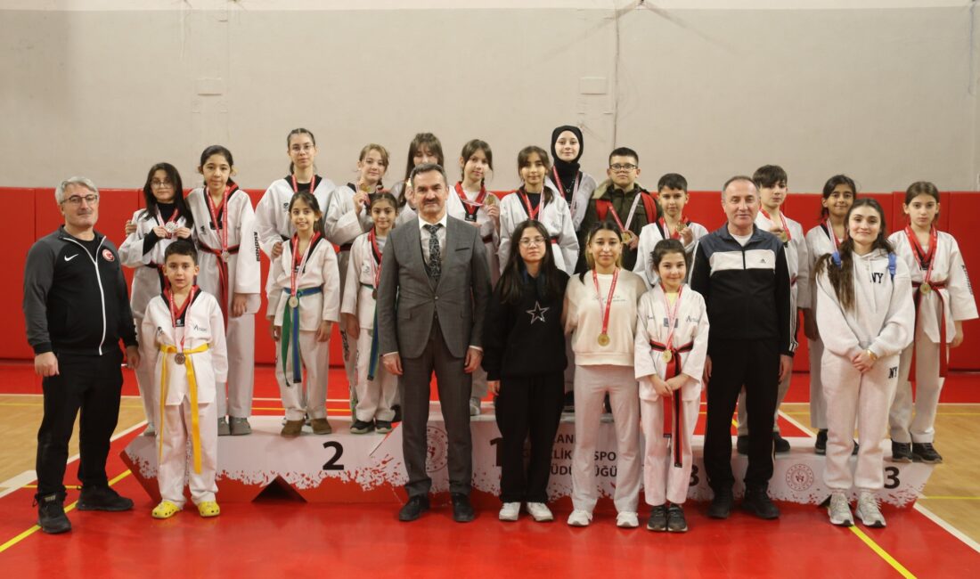 Taekwondo il birinciliği müsabakaları tamamlandı 2025-2026 eğitim ve öğretim dönemi çerçevesinde düzenlenen okul sporları farklı