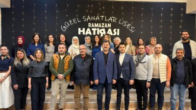 Selahattin İnal Güzel Sanatlar Lisesi’nde düzenlenen iftar programında; İl Milli