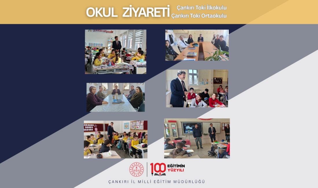 İl Millî Eğitim Müdürü Ayhan Işık, Çankırı TOKİ İlkokulu ve