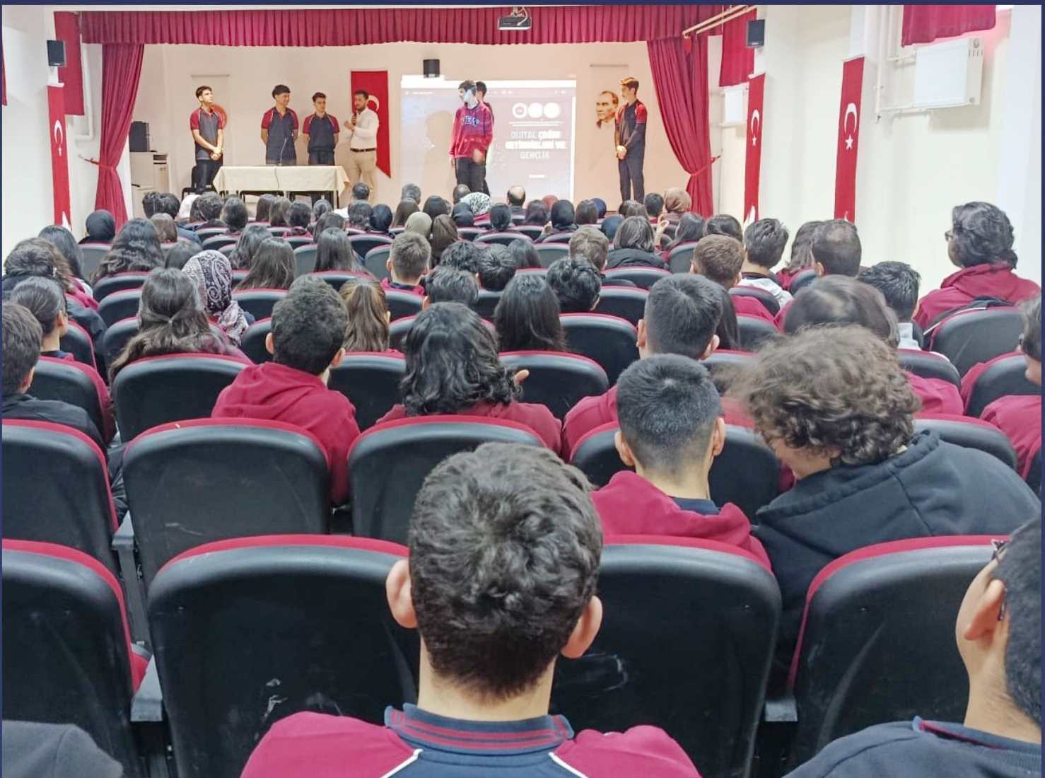 Çankırı TOBB Fen Lisesi öğrencileri, dijital dünyanın sunduğu imkanların ötesindeki