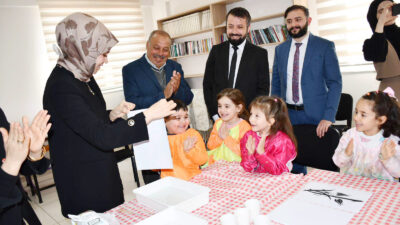 Eldivan’da 4-6 yaş grubu Kur’an Kursu öğrencileri, düzenlenen özel bir