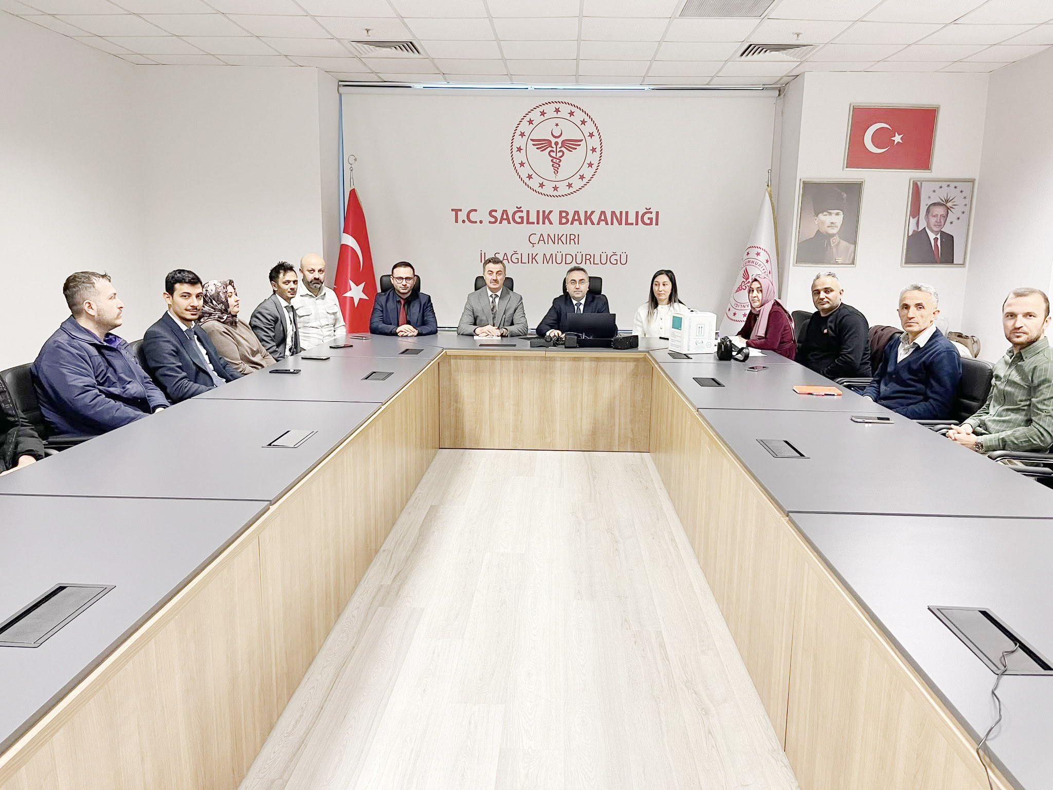 İl Sağlık Müdürü Dr. Öğr. Üyesi Yunus Emre Bulut başkanlığında
