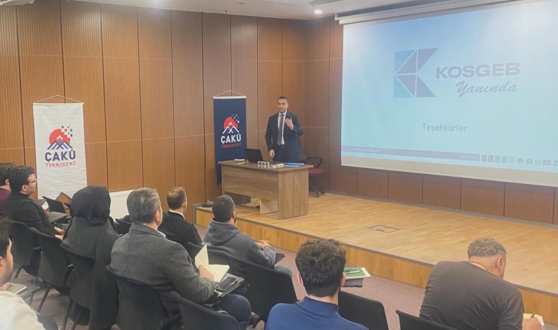 Çankırı KOSGEB, ÇAKÜ Teknokent ve ÇAKÜ TTO iş birliğiyle düzenlenen