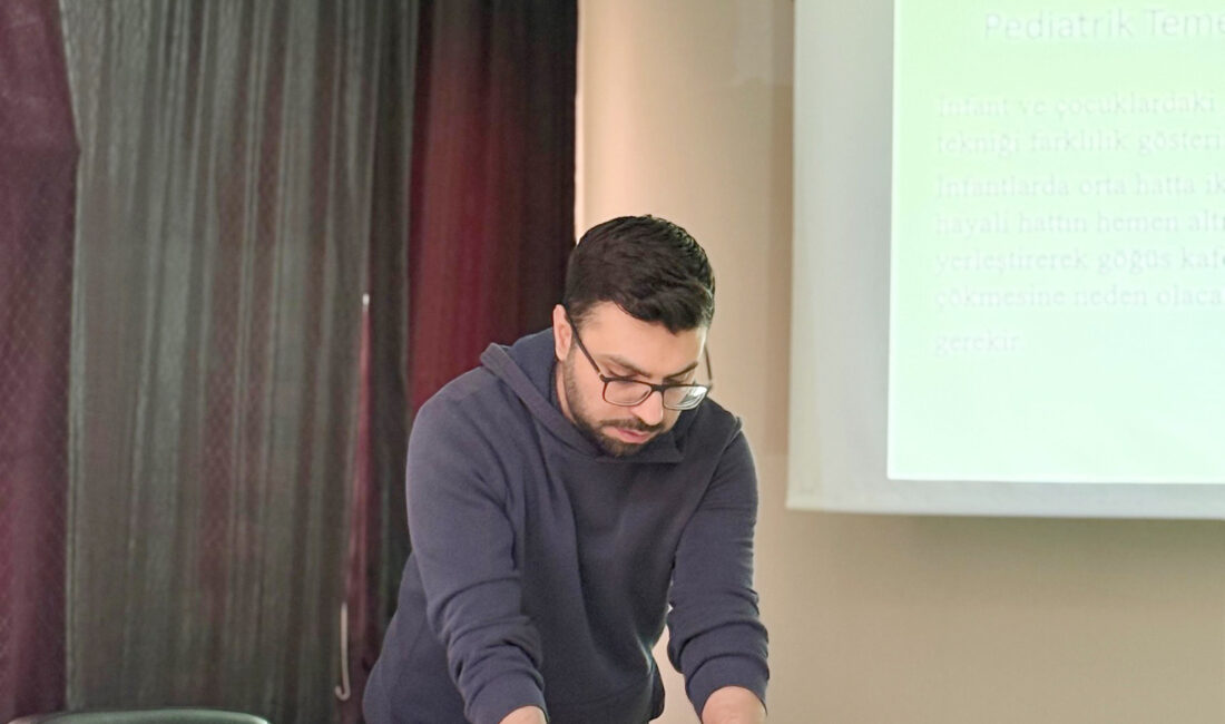 Hızlı ve doğru müdahale eğitimi verildi Kızılırmak İlçe Devlet Hastanesi sağlık personeline, Acil Servis Sorumlu Hekimimiz