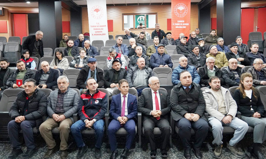 TARSİM çiftçileri bilgilendiriyor Çankırı Tarım ve Orman Müdürlüğü ile TARSİM Bölge Müdürlüğü’nün ortaklaşa