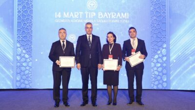 Op. Dr. Sait Biçer yılın doktoru olurken , Nurcan Bozkurt