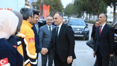 Vali Hüseyin Çakırtaş ve İl Sağlık Müdürü Dr. Öğr. Üyesi