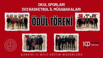 Okul Sporları kapsamında düzenlenen 3×3 Basketbol İl Müsabakaları tamamlandı. Büyük