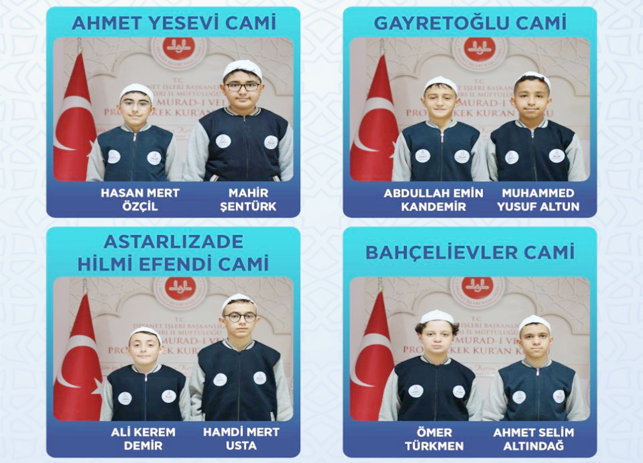 Hacı Murad-ı Veli İmam Hatip Ortaokulu öğrencileri tarafından Ramazan ayının