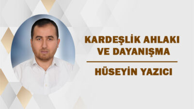 Kardeşlik duygusu insanlar arasında birlik, beraberlik ve kaynaşma sağlanmasının, toplumsal