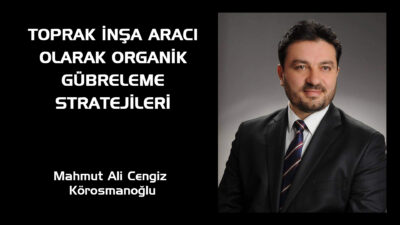 “Toprak Ölürse, Tarım da Ölür” Modern tarım, bitkiyi topraktan bağımsız