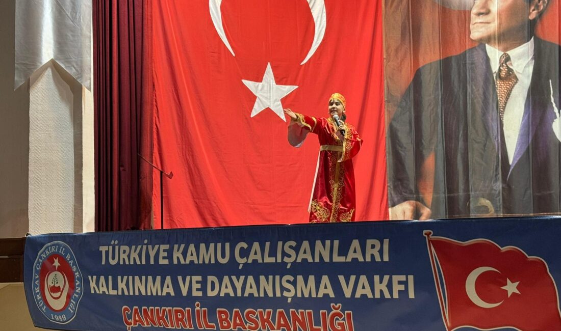 Çankırı TÜRKAV Tarafından İstiklal Marşını Güzel Okuma Yarışması Yapıldı Türkiye Kamu Çalışanları Kalkınma ve Dayanışma Vakfı (TÜRKAV) Çankırı İl