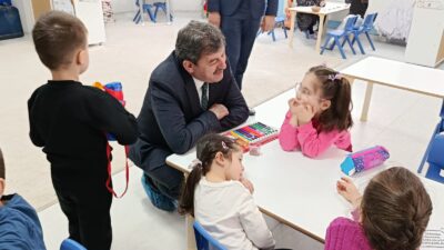 İl Millî Eğitim Müdürü Ayhan Işık, Yarenler Anaokulu’nu ziyaret ederek
