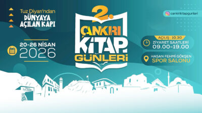 “Çankırı 2. Kitap Günleri”, bir hafta boyunca sürecek dopdolu programıyla