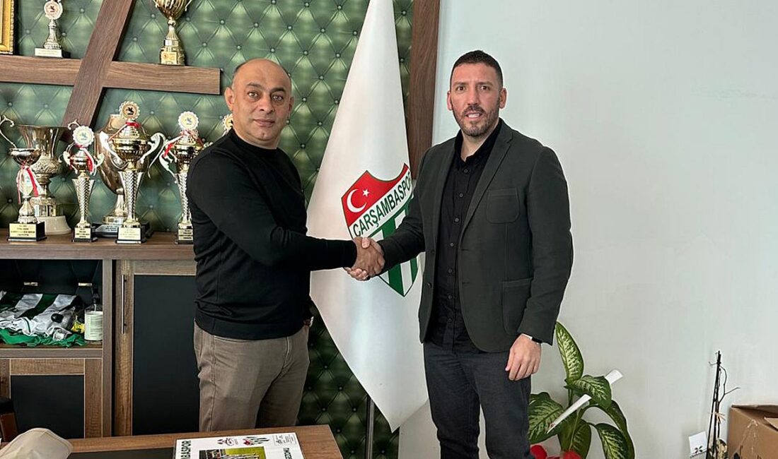 Çarşambaspor’da Sertaç Gezer dönemi Bölgesel Amatör Lig (BAL) 4. Grupta şampiyonluk mücadelesi veren Çankırı